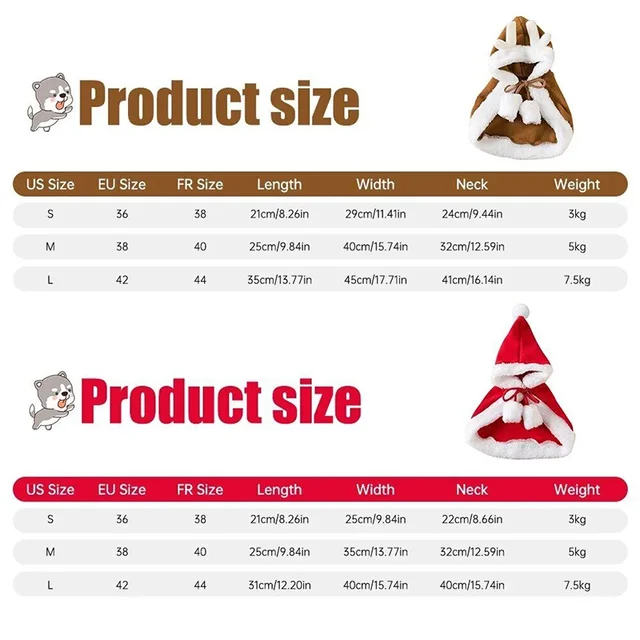 Funny Cat Christmas Costume Santa Cosplay Pet Christmas Cape Dress Up Clothes Warm Red Scarf Cloak With Hat Pet Accessories 6