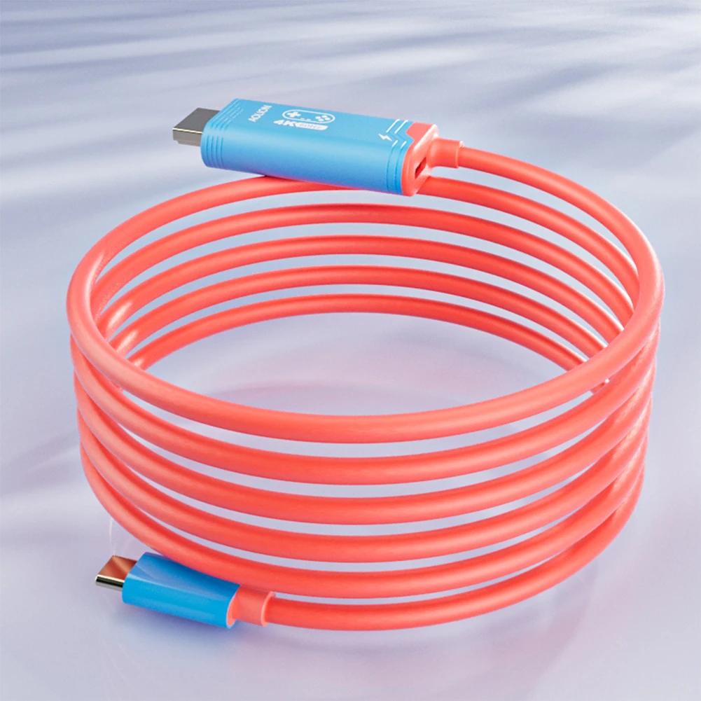 For Nintendo Switch 2 Host Screen Projection Cable HD HDMI Projection ROG ALLY Universal Video Conversion Cable NS2 Accessories