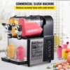 VEVOR Commercial Slushy Machine, 3LX2 Tank Slush Drink Maker, 370W Frozen Drink Machine with Temperature Preservation, Black 2