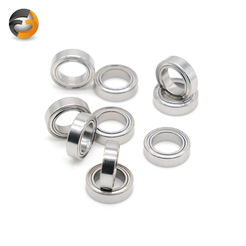 R168Z R168-2ZZ (5PCS) Deep Groove Ball Bearings 6.35 x 9.525 x 3.175mm 1/4