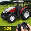 RC car toys RC Farm Tractor Trailer 1/24 2.4G Remote Control Engineering Construction Truck Farming Machine children boys gift 4