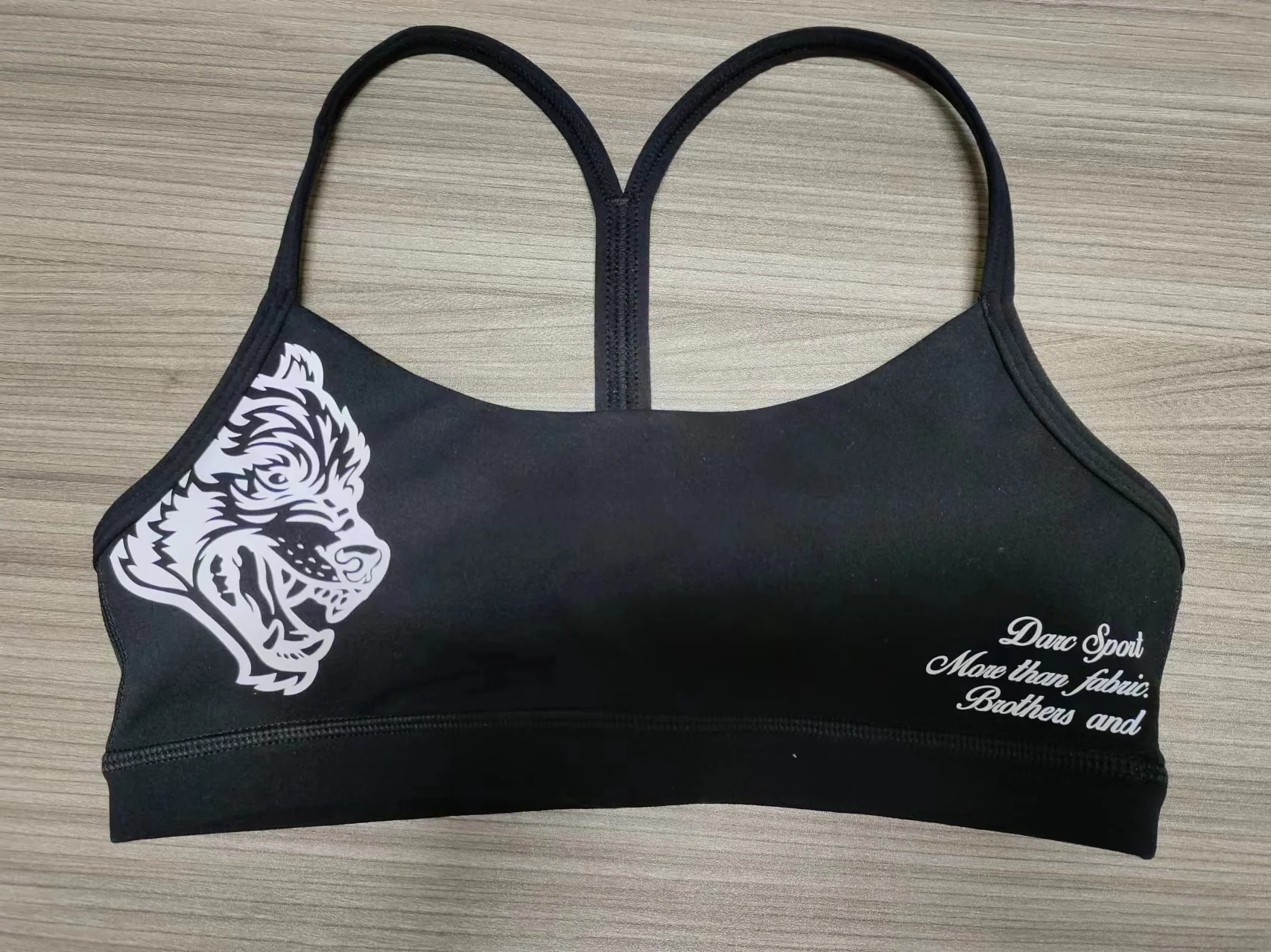 Darc Wolves She Bra Sports Women Cross Sexy Top Yoga Fitness Push Up Elastic Breathable Running Workout Female Gym Bra Underwear