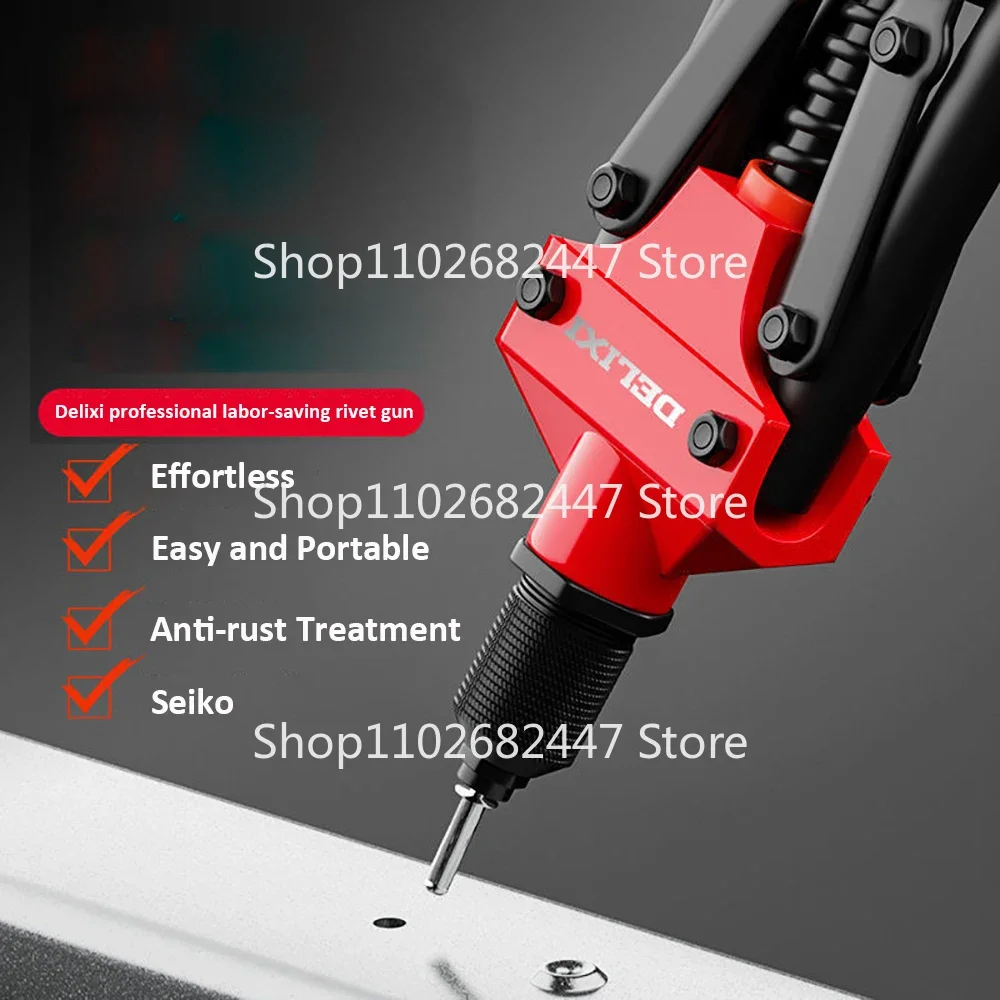 Heavy Duty Alloy Steel Rivet Gun Assortment Kit Manual Hole Opener Grab Core Pull Artifact Pull Industrial Rivet Gun Tools