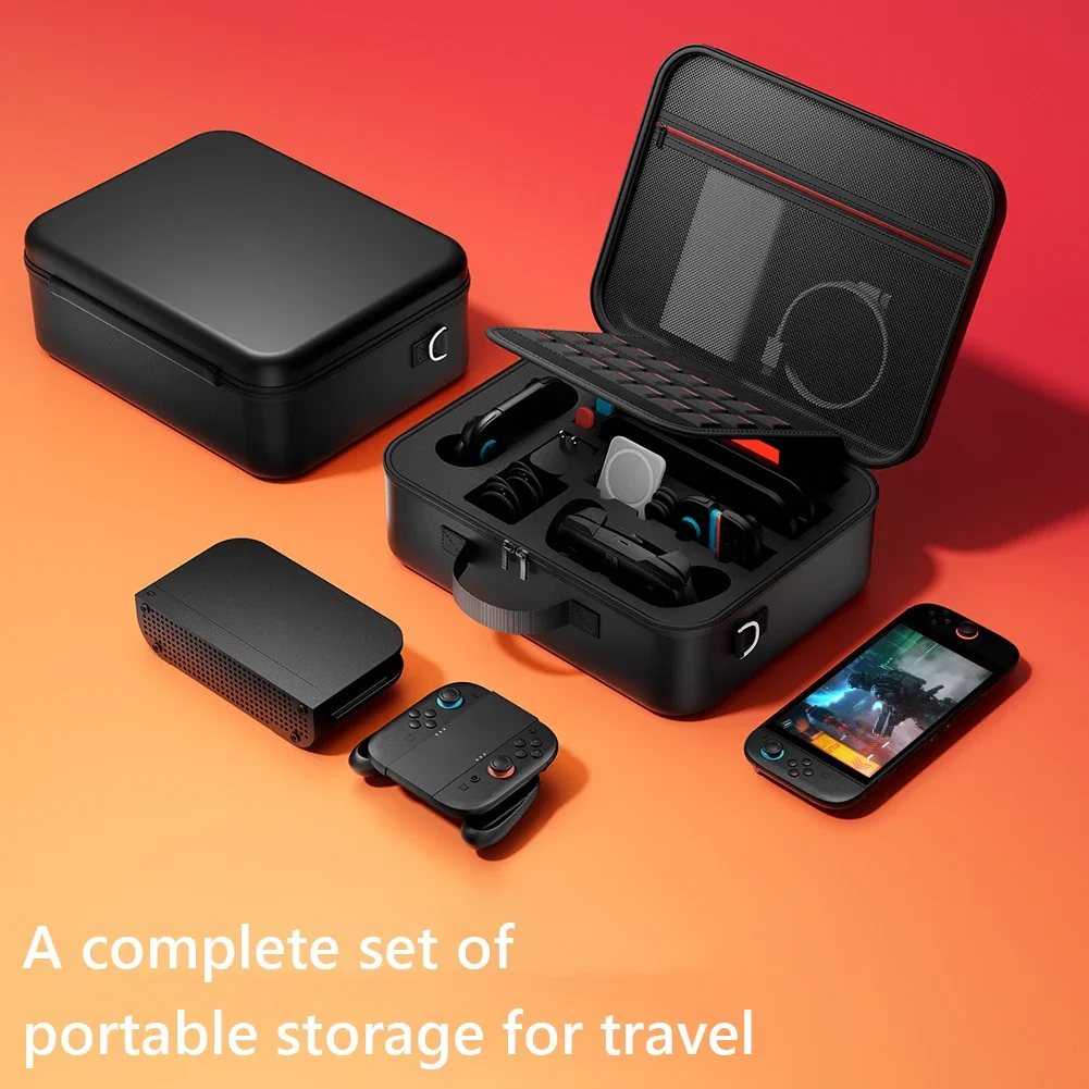 Large Carrying Case For NS2 For Switch 2 EVA Protective Hard Shell Portable Switch Travel Case Game Accessories For Switch2