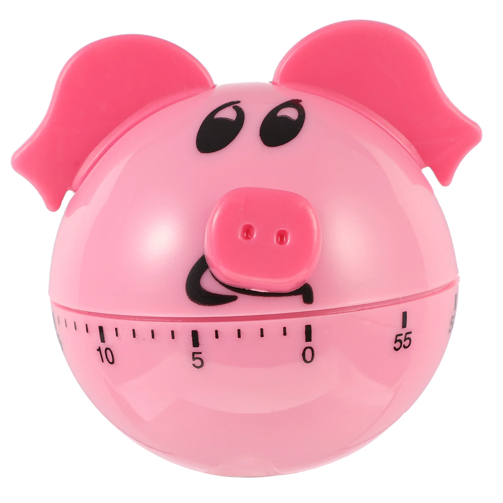 

Timer Mechanic Tools Cartoon Mechanical Unique Reminder Countdown Pig Plastic Baking Pink Household