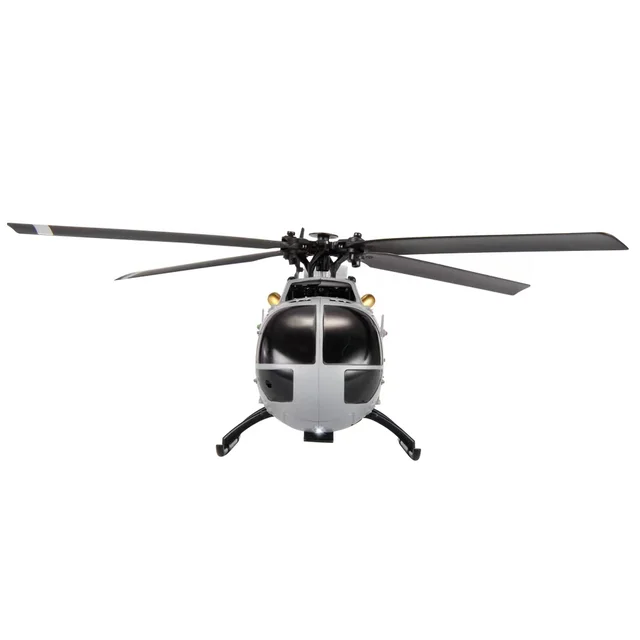 JDHMBD BO-105 C186 2.4G RC Helicopter 4 propellers 6 axis electronic gyroscope for stabilization, air pressure for height 2