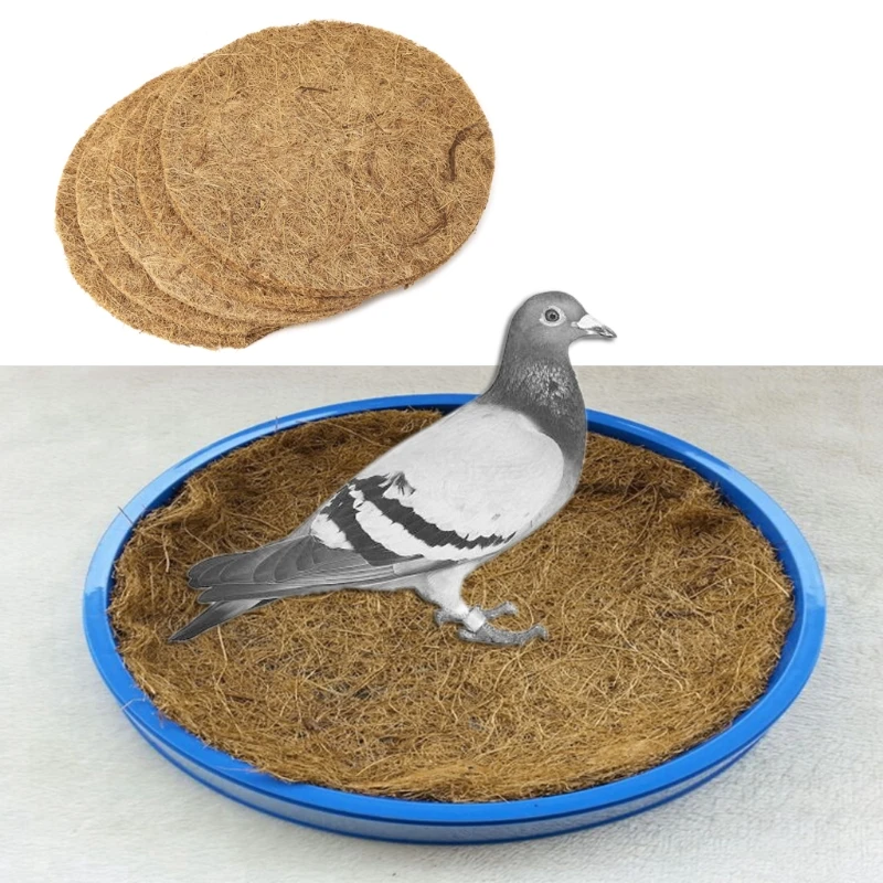 Plastic Eggs Nest Or Natural Fiber Grass Nest Mat Birds Dehumidification Basin Supply Breeding Bowl or Mat