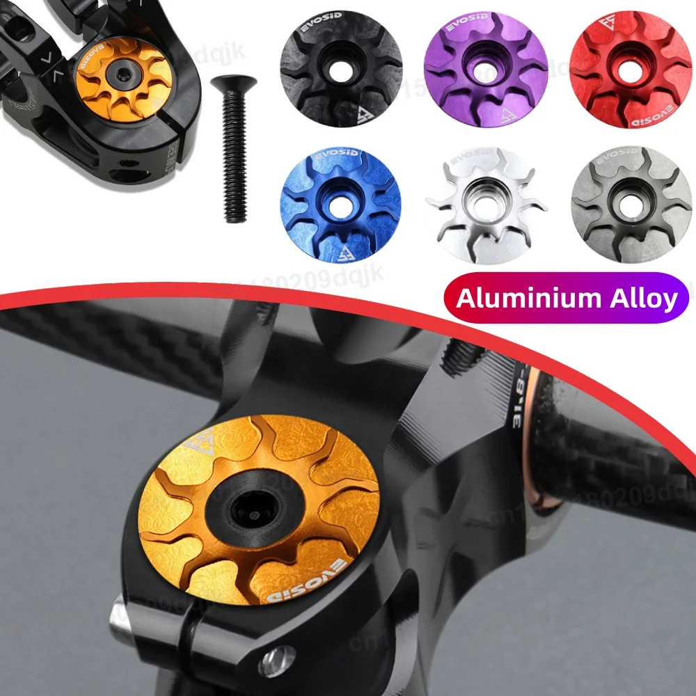 1-1/8 Alloy Bicycle Headset Cap - For BMX, MTB, Cruiser, Fixie & Track Bikes