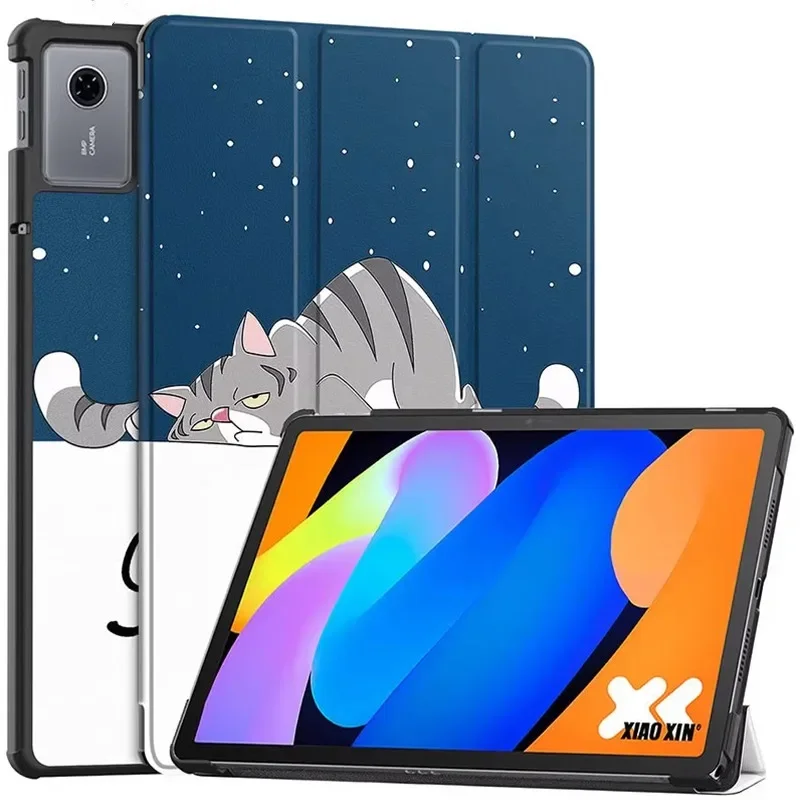 For Lenovo Xiaoxin Pad 11 2025 TB335FC Trifold Magnetic