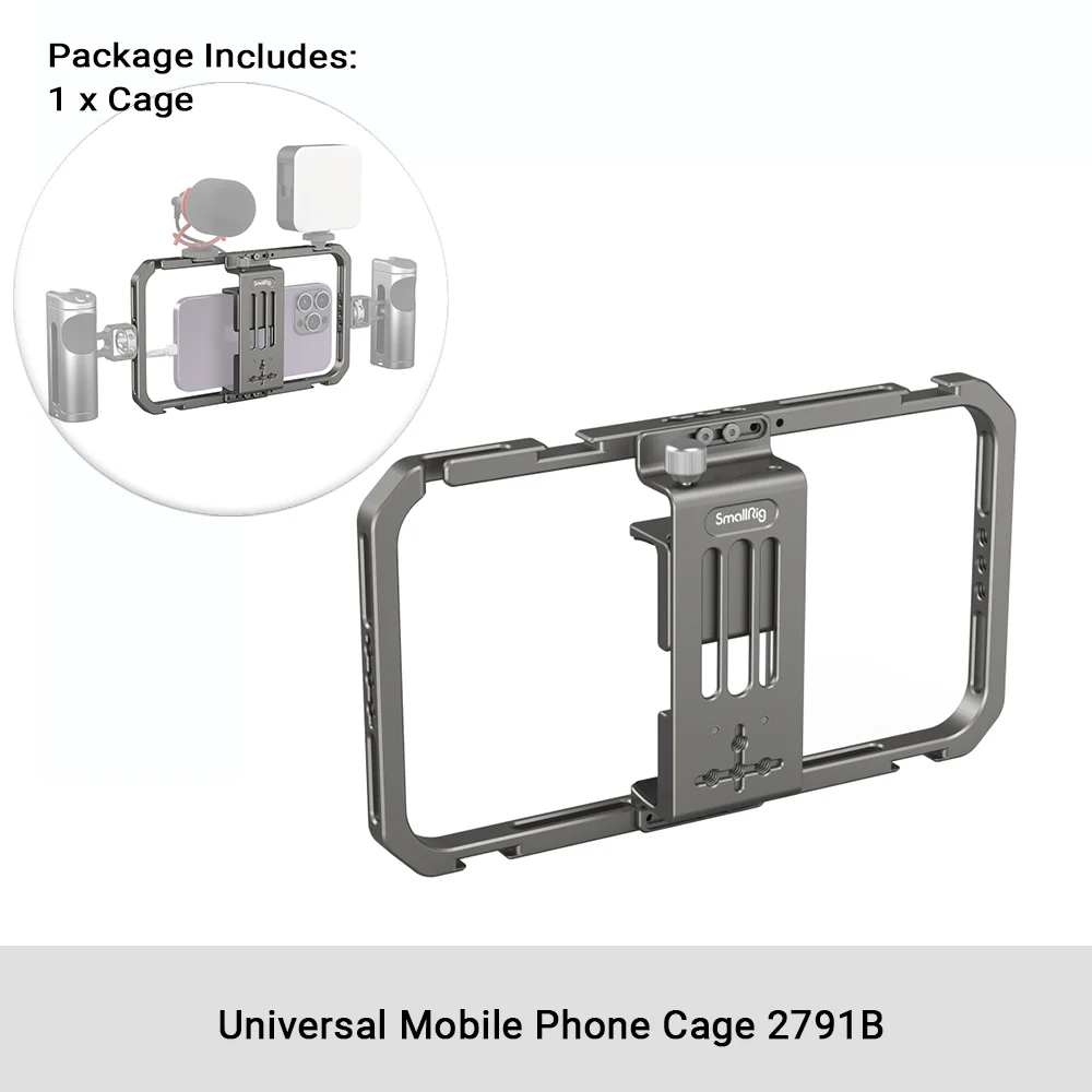 SmallRig ユニバーサルスマートフォンケージ iPhone 14/13 Pro