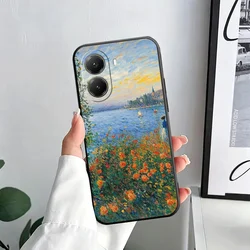 Soft Phone Case with Claude Monet Oil Painting Design for Xiaomi Poco M5S (KHTY00124F)