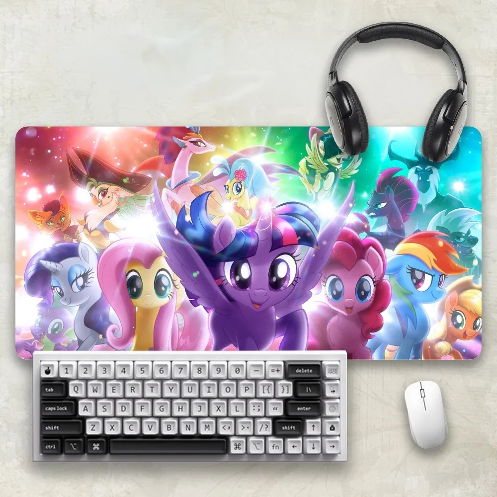 M-My L-Little P-Pony Mouse Pad For Office Accessories Deskmat Mousepad Gamer Desk Mat Gaming Mats Mause Pads Pc 6