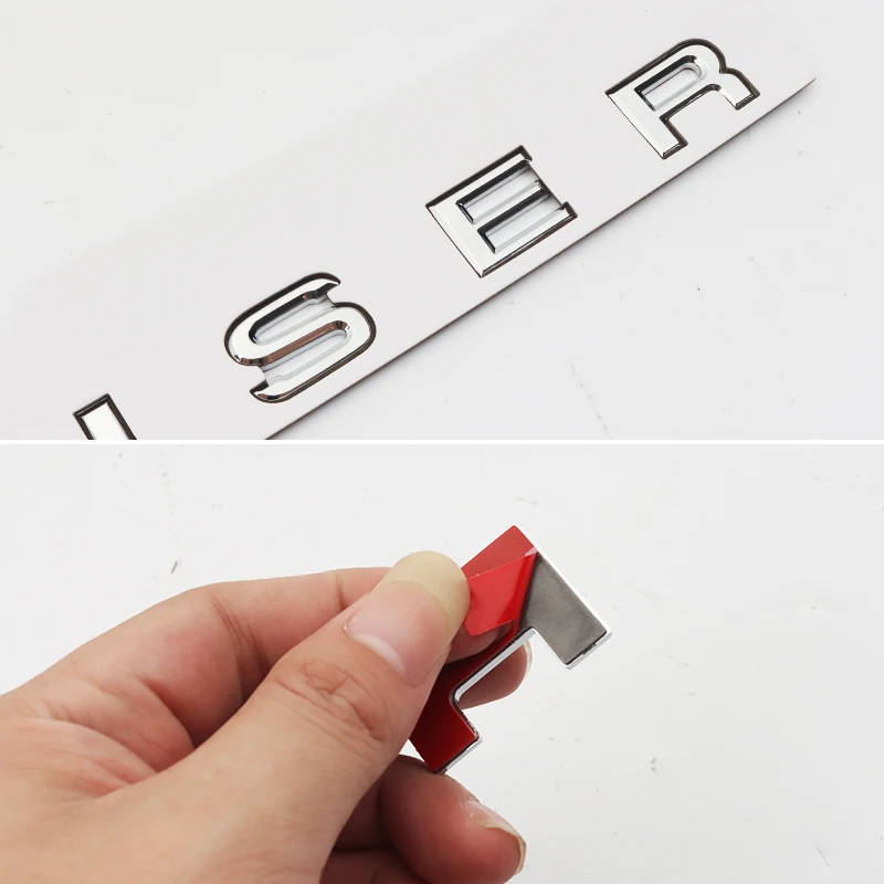 Toyota Land Cruiser 300 LC300 Engine Cover Decoration Modification Accessories FJ300 Cover Letter Sticker car body trim accessories