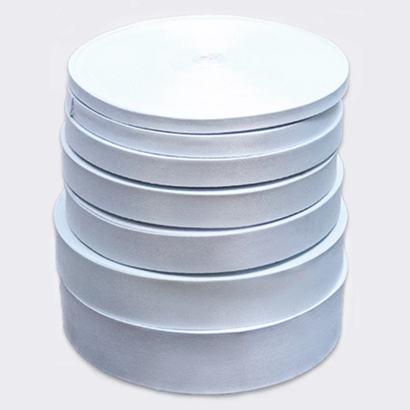 DHK White Lanyard Ribbon Double Faced Polyester For Heat Transfer DIY Craft Decoration S2460, ribbon decoration,ribbon supplies,polyester ribbon