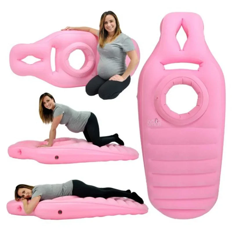 Pregnancy Pillow Yoga Mat For Pregnant O-type Inflatable Women Inflatable Mat Mattress Pregnancy Maternity Body Bed Pillow Sleep