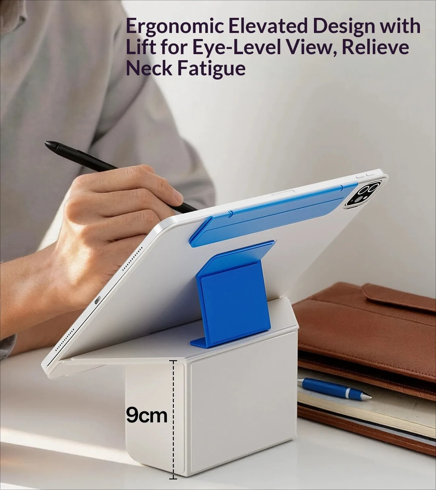 Dual-Color Double-Sided Magnetic Stand Case