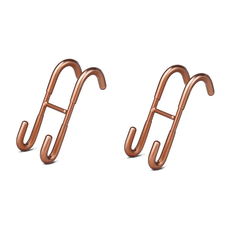 

304 Stainless Steel S Hook Back Hook Of Plastic Glass Door Towel Double Hook