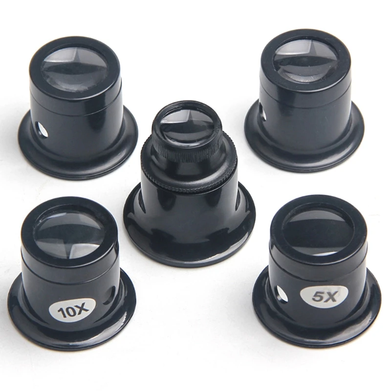 Jewelers Eye Loupe Loop Magnifier Glass for Watchmakers Repair Eye Loupe Glass Tools 5X/10X/15X/20X Optional jewelry magnifier,jeweler repair magnifier,jewelry magnifying glass,magnifying glass,soldering magnifier,soldering repair magnifier,watch repair tool