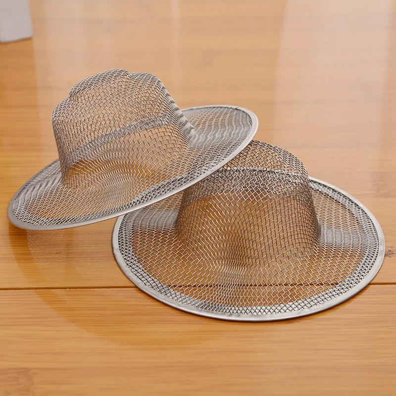 2-5Pcs Stainless Steel Bathroom Drain Filter Net Screening Sink Drain Strainer Shower Hair Catchers Stoppers Kitchen Accessories 2