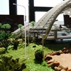 10 pcs Model LED Street Lamp Lighting Single Head Train Layout Landscape 1: 100 6