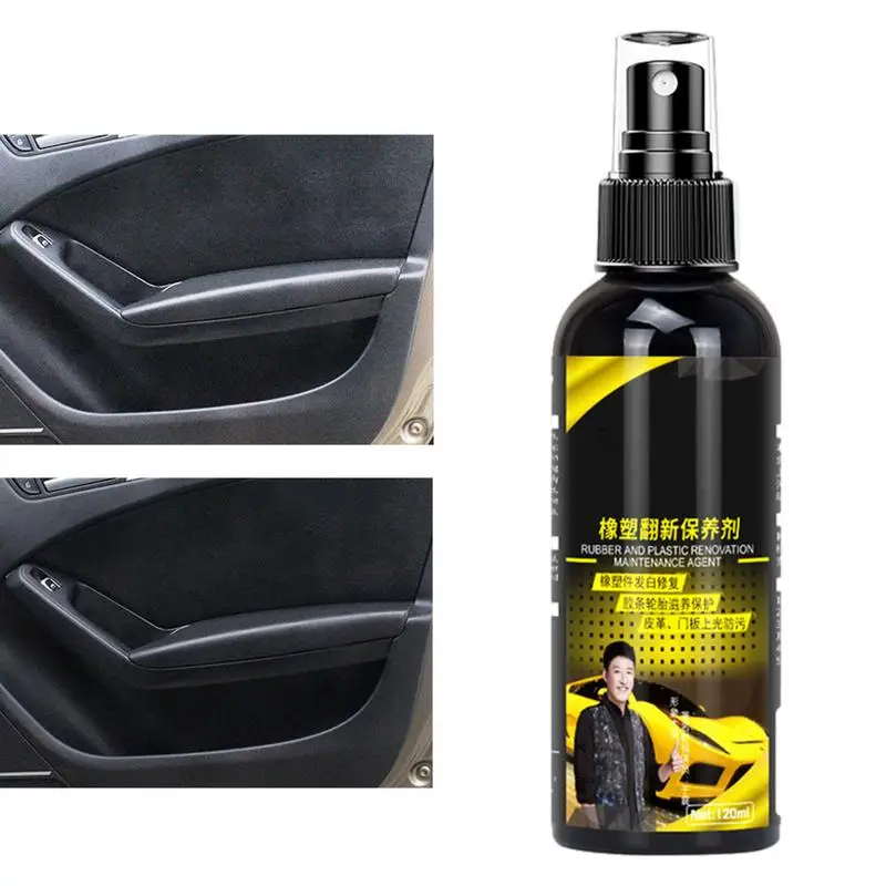 

Car Interior Refurbishment Agent 120ml Car Coating Cleaning Spray Auto Interior Wax Polish Dashboard Cleaning Spray For Home