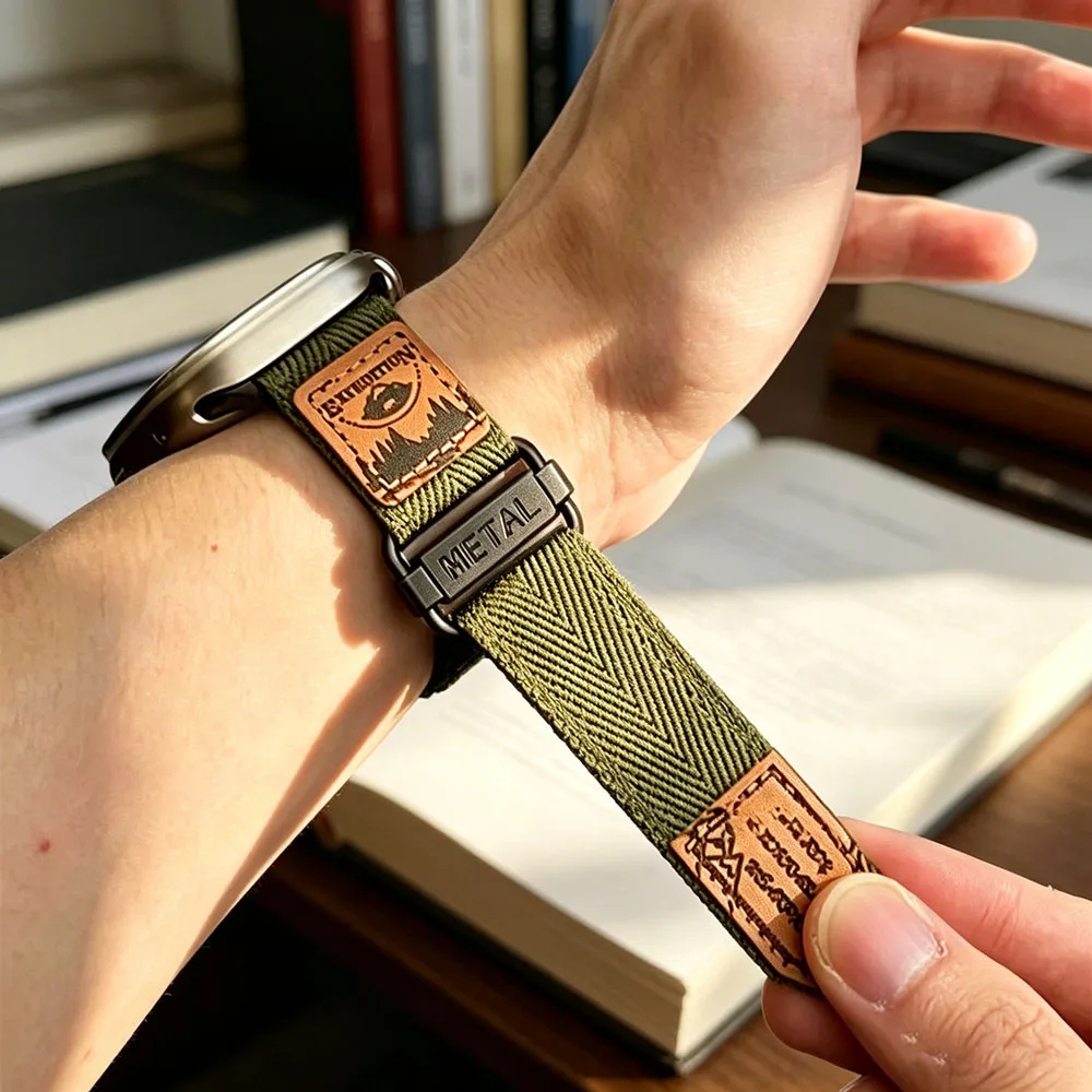 Enhanced Loop Nylon Sports Band