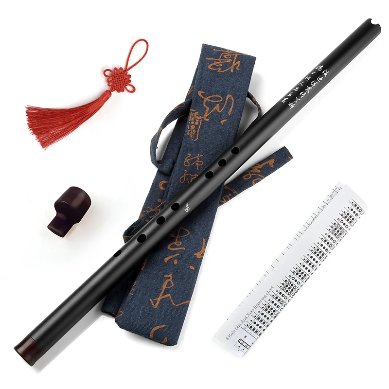 XIAO Vertical Flute For Beginner, Metal, Musical Instrument, Chinese Knot, Chinese Vertical Flute