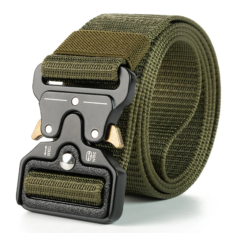 tactical belt quick release outdoor military belt soft real nylon sports accessories men and women black cinturon tactico hombre