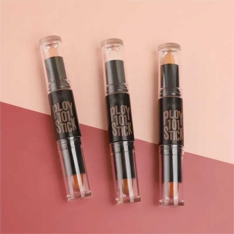 Facial Contour Stick Multi Color Double Headed Concealer Highlighter Shadow Pen