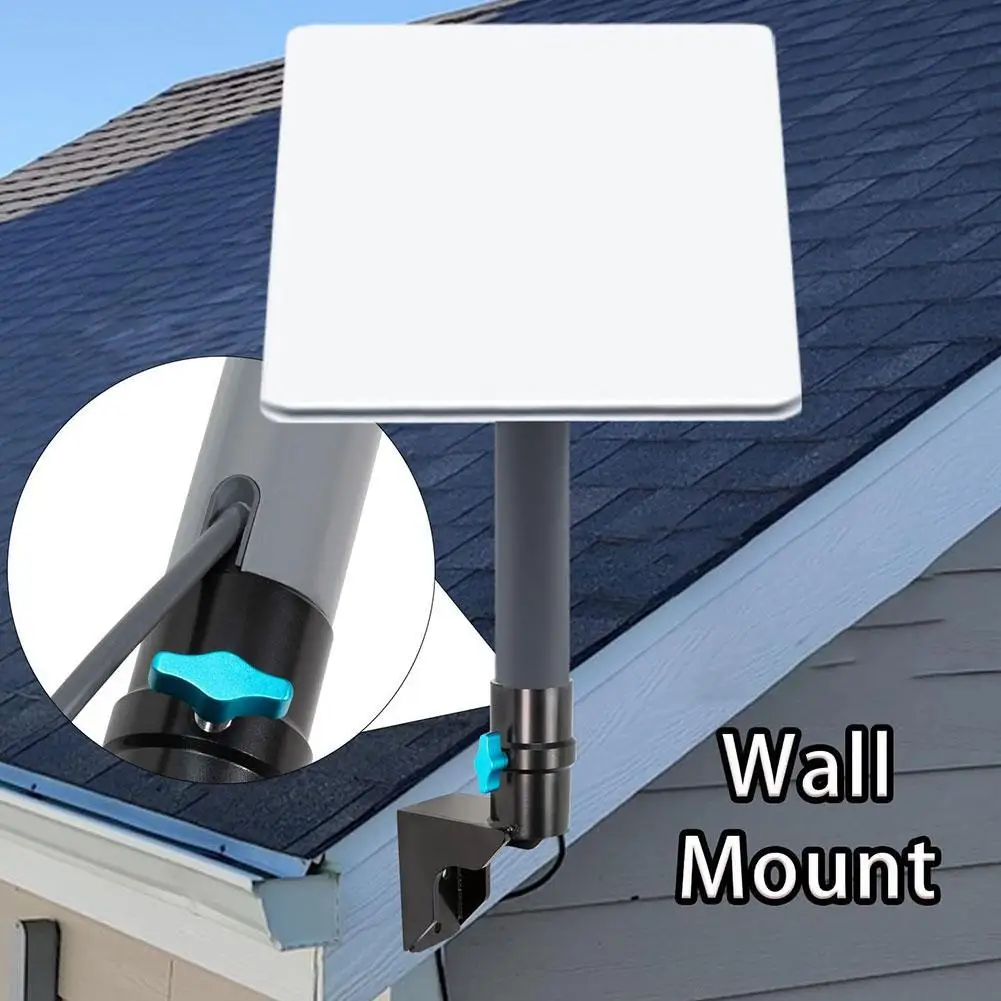 

Suitable For Aspotify Starlink Mount Installation Kit Bracket Outdoor Adjustable Antenna Roof Holder Satellite Signal Tower E5I8