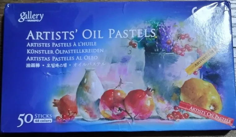 Mungyo Gallery Artists' Soft Oil Pastels, Professional Set of 12