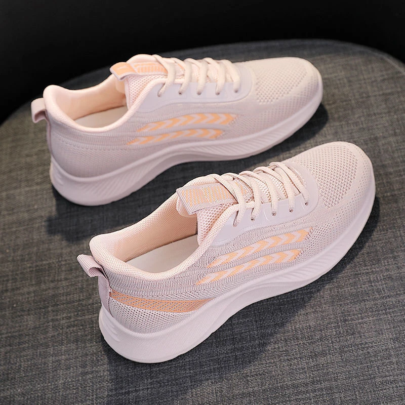 New casual Shoes Ladies Breathable Sneakers Summer Light Mesh Women's Shoes Outdoor Lace Up