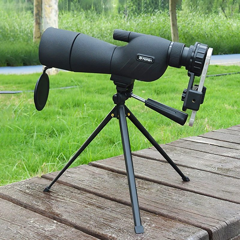25-75x60 Spotting Scope zoom Monocular high power telescope BAK4 Prism Waterproof Birdwatching Target Shooting Camping viewing 5