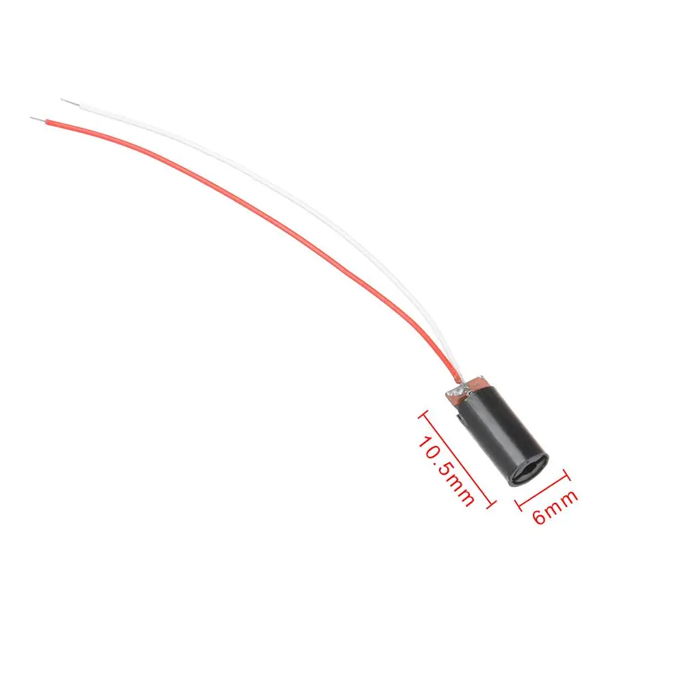 5/10Pcs Adjustable Lasers Dot Diode Module 650nm 6mm 5V Mini Copper Head Laser Diodes Practical Power Tool Accessories laser head