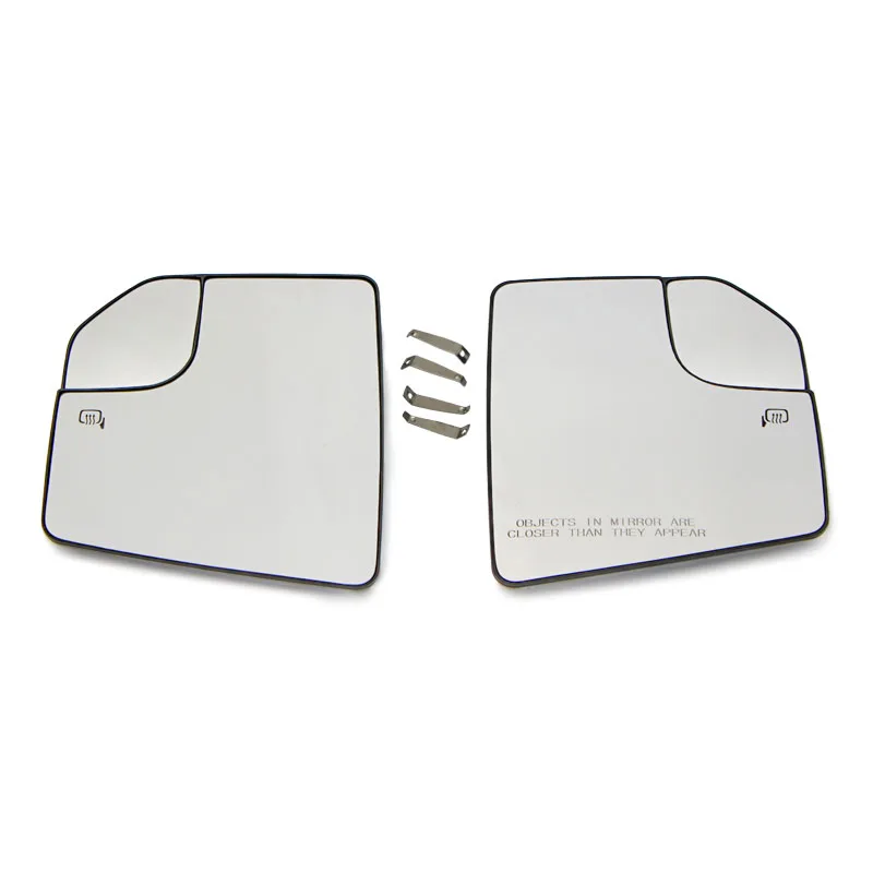 포드 F-150 용 왼쪽 오른쪽 사이드 미러 유리 2015 2016 2017 2018 2019 2020 후면보기 미러 광각 가열