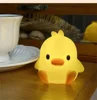 Creative LED Yellow Duck Desktop Desk Lamp with Soft Light and Atmosphere Bedroom Bedhead Night Light Mini Sleep Light 3
