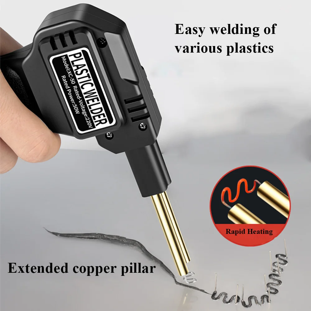 

Plastic Welder Garage Tools Hot Stapler Welding Machine Staple PVC Repairing Machine Car Bumpers Repairing Stapler Welding Tools