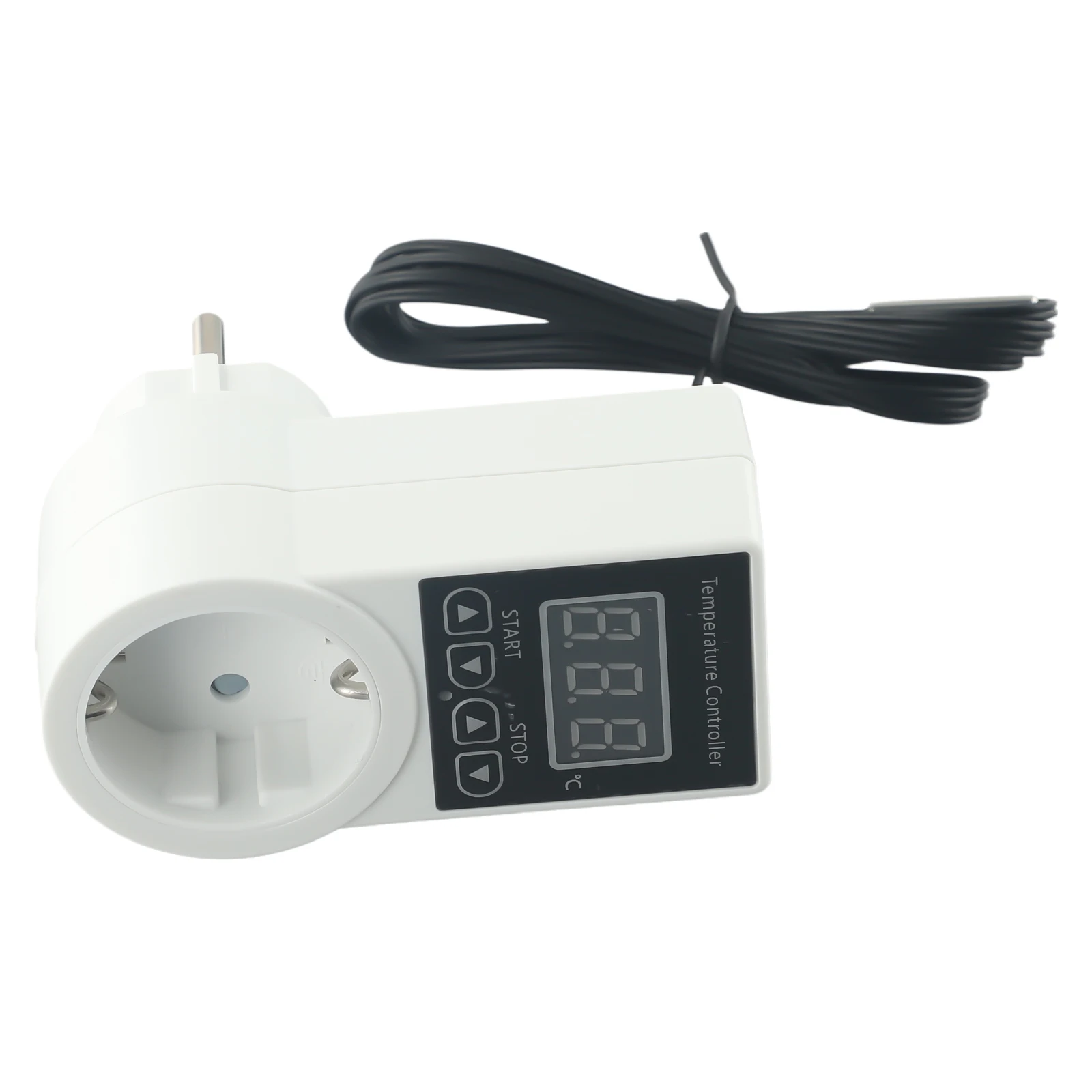 

Temperature Switch Thermostat Sockets Digital For Greenhouse Heating LCD Display Plastic Temperature Controller