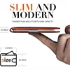 Slim Wallet for Men-Leather Money Clip Mens Wallets-RFID Blocking Front Pocket Bifold Credit Card Holder 3