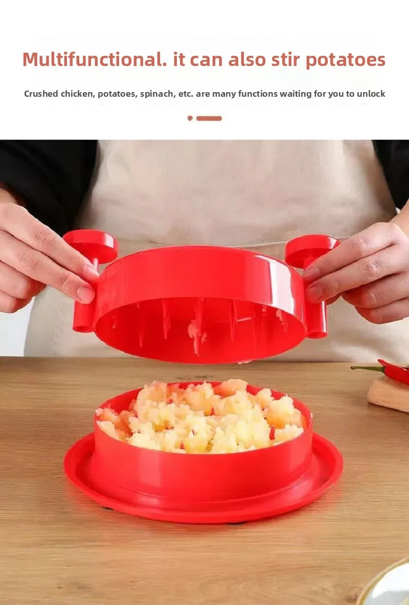 Separatore di carne di petto di pollo per uso domestico, utensile da cucina per preparare pappe per bambini, tagliare e separare la carne dal petto di pollo_voghion.com