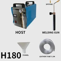 220V Acrylic Flame Polishing Machine H160/H180 Plexiglass Acrylic Electrolysis Water Welding Machine Hydrogen Oxygen Generator 2