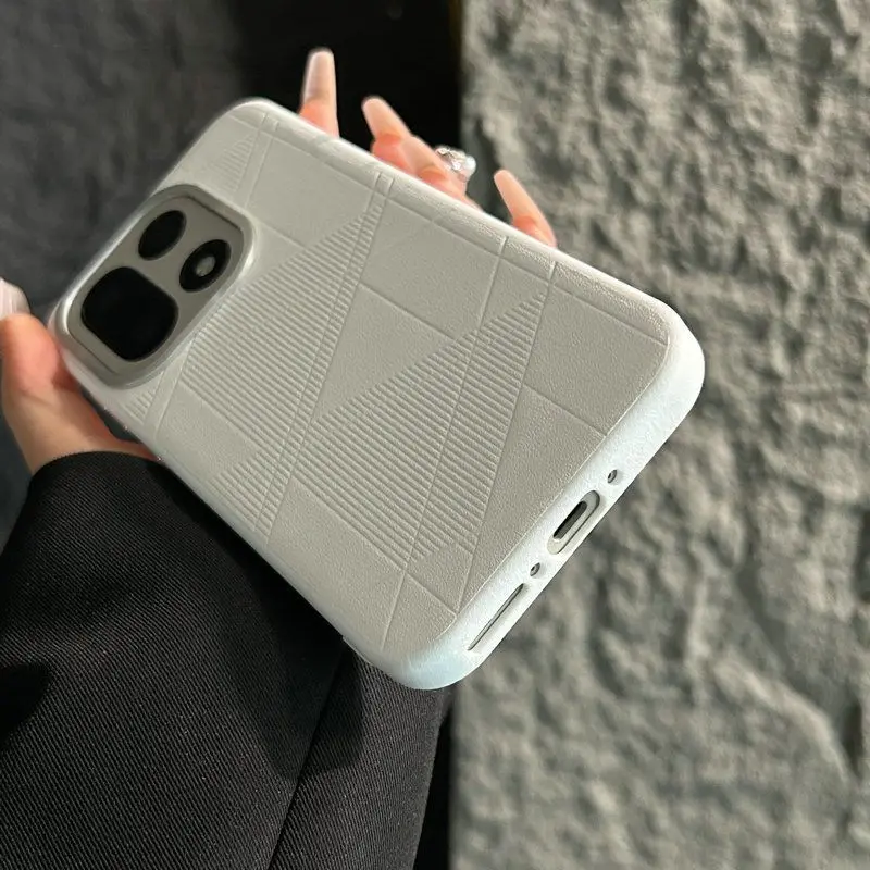 OnePlus Case: Hard PC Matte Diamond Check Protective Back Cover