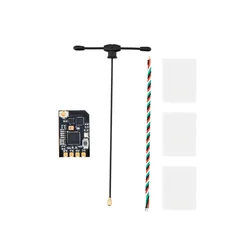 High - Performance 2.4GHz FPV Racing Drone Receiver with Enhanced Reliability and Antenna Options - No plug (RM ELRS XR1 2.4 1P)