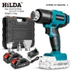 Handheld Hot Air Gun Rechargeable Cordless 300-550℃ Temperature Adjustable Electric Heat Gun with Nozzles for Makita 18V Battery 1