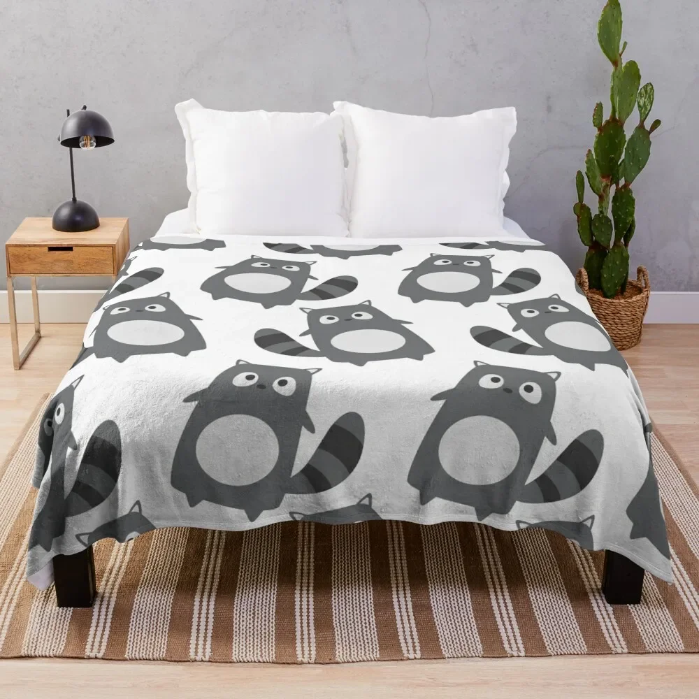 

Racoon Throw Blanket Luxury Luxury Designer Blankets