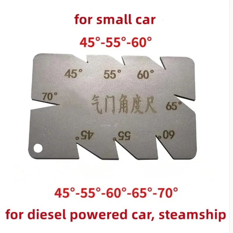 스테인리스 스틸 밸브 각도 게이지 밸브 측정 각도기 자동차 오토바이 엔진 밸브 시트 45 55 60 65 70도용 도구