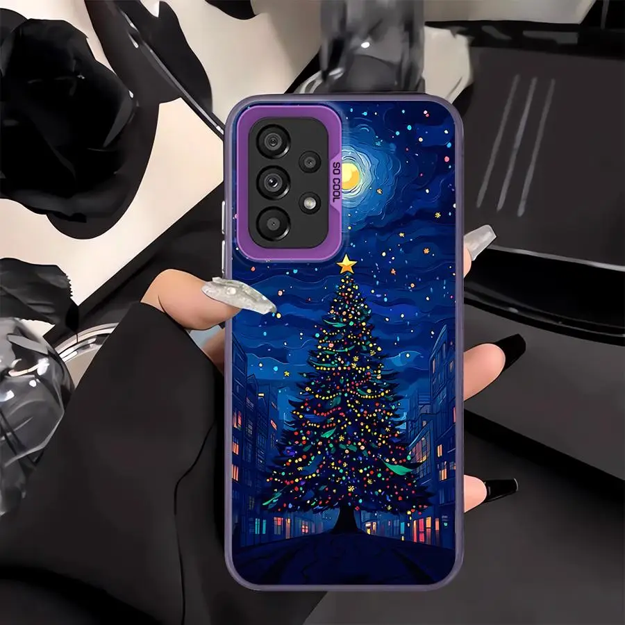 Festive Christmas-Themed Phone Case with Enhanced Protection
