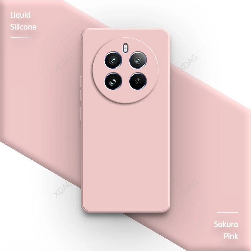 Minimalist Silicone Phone Case - Soft Straight Edge Back Cover