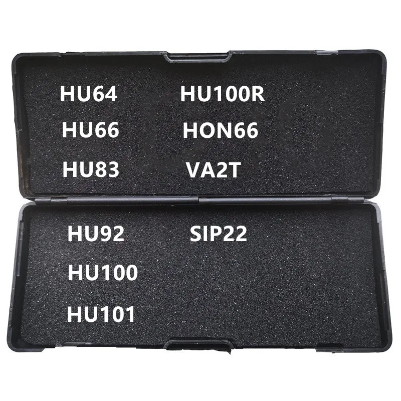 Инструмент Lishi 2 в 1 слесарный инструмент для автомобильных ключей HU64 HU66 HU83 HU92 HU100