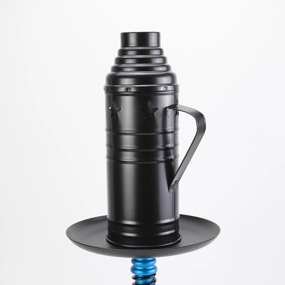 Metal Hollow Super High Large Hookah Wind Cover with Handle Shisha Narguile SheeSha Chicha Cachimbas Nargile Accessories 4